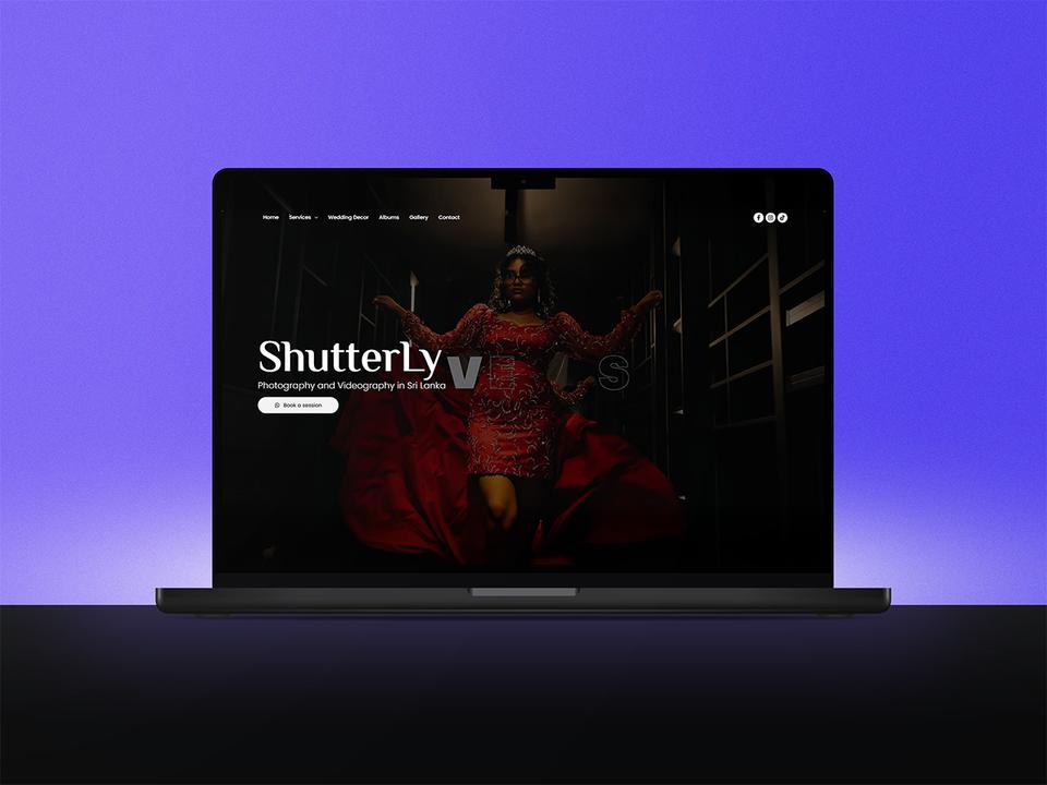 Shutterly.lk is Live - A Photography and Videography Business in Sri Lanka