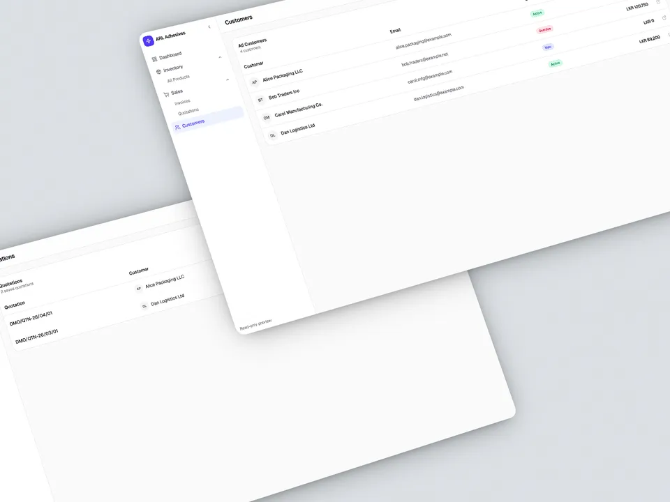 Custom Software Development workflow preview