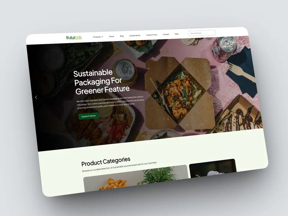 Website Redesign solution preview