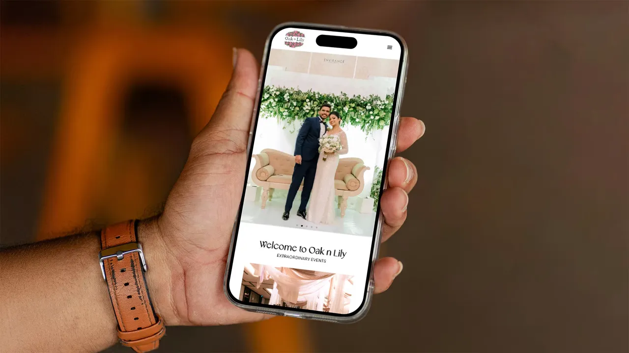 Oak n Lily testimonial mockup