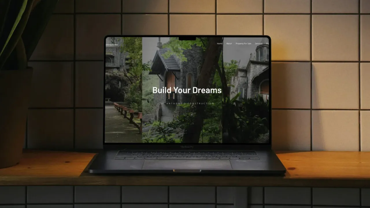 Introducing the New Website for St. Anthony’s Constructions