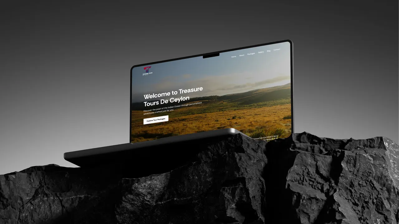Treasure Tours De Ceylon testimonial mockup