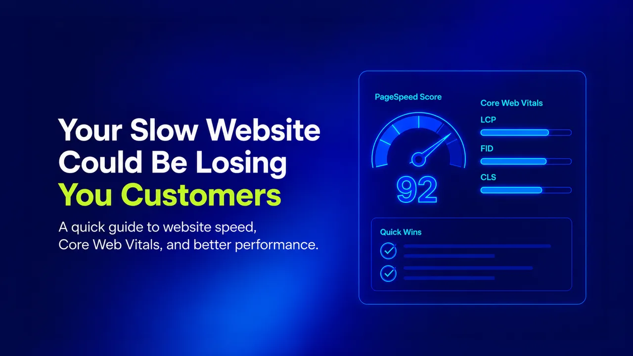 Your Slow Website Is Quietly Costing You Customers